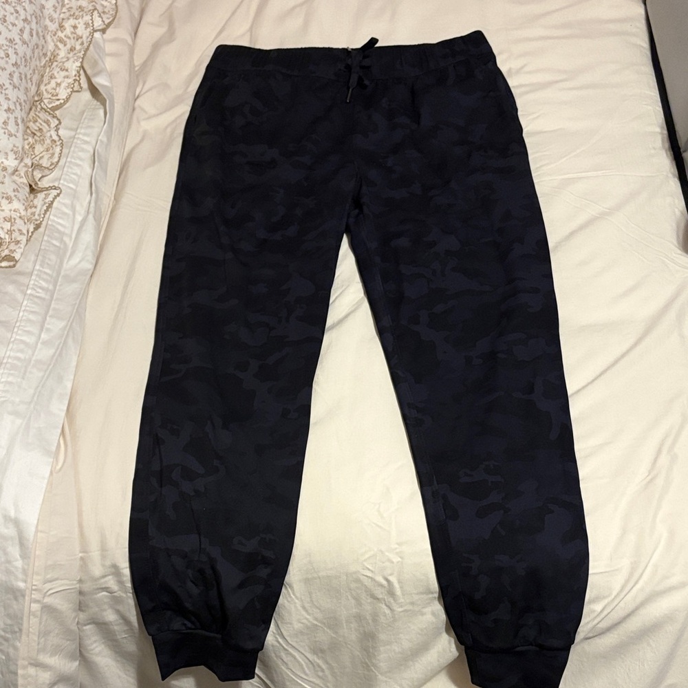 Women’s Black Camouflage Joggers